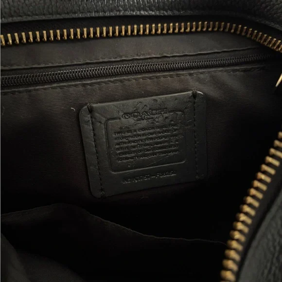 Coach Harley black pebble leather hobo bag - Picture 4 of 6